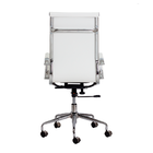 Cadeira Escritório Stripes Presidente PU Branca