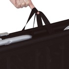 Cadeira Espreguiçadeira Alumínio Preta Mor