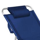 Cadeira Espreguiçadeira De Alumínio Master Cores Zaka