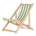 Cadeira Espreguiçadeira Dobrável Madeira Maciça Natural Verde