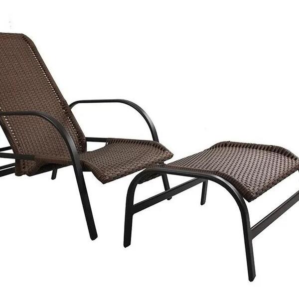 Cadeira Espreguiçadeira E Puff Para Piscina Promoção