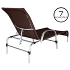 Cadeira Espreguiçadeira Havaí Reclinável Alumínio E Fita Náut