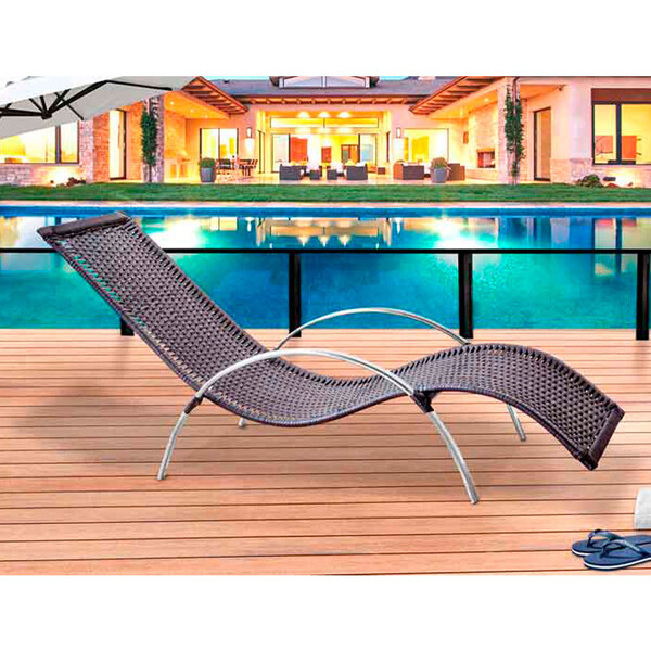 Cadeira Espreguiçadeira Ilha do Mel de Fibra Sintética