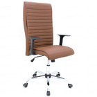 Cadeira Esteirinha Almofadada Giratória Presidente Para Escri