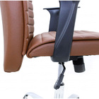 Cadeira Esteirinha Almofadada Giratória Presidente Para Escri