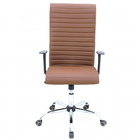 Cadeira Esteirinha Almofadada Giratória Presidente Para Escri