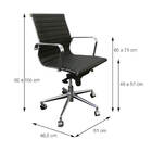 Cadeira Esteirinha Baixa Cromada Caramelo Base De Rodízio - O