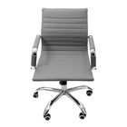 Cadeira Esteirinha Presidente Baixa Com Rodinhas - Cinza