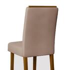 Cadeira Estofada 2 Unidades Ipê Veludo Kraft Mualu Shop