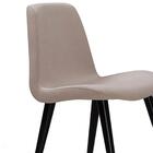 Cadeira Estofada Base Madeira F89 Dmobiliario