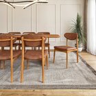 Cadeira Estofada Carina Com Corino 83,5cm X 49,4cm Champagne