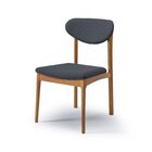 Cadeira Estofada Carina Com Linho 83,5vm X 43,9 Champagne Com