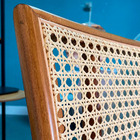 Cadeira Estofada Carouge Base Em Madeira