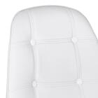 Cadeira Estofada Charles Eames Eiffel Botonê Com Pés De Metal