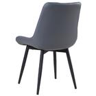 Cadeira Estofada Chicago - Cinza