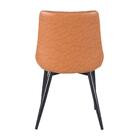 Cadeira Estofada Chicago - Marrom Caramelo