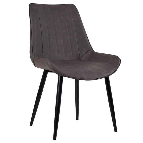 Cadeira Estofada Chicago - Marrom Vintage