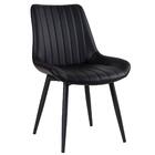 Cadeira Estofada Chicago - Preto