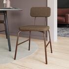 Cadeira Estofada Com 82 Cm - Corten/marrom