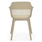 Cadeira Estofada De Jantar Marcela - Nude