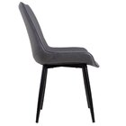 Cadeira Estofada Design Industrial Chicago