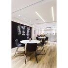 Cadeira Estofada Em Couro Vintage Espresso Móveis Preto Vinta