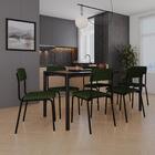 Cadeira Estofada Fixa Empilhável Fit C/02 Un. Tecido