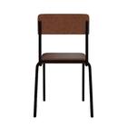 Cadeira Estofada Fixa Empilhável Fit C/04 Un.