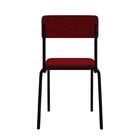Cadeira Estofada Fixa Empilhável Fit C/04 Un.