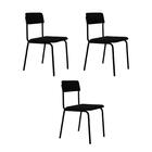 Cadeira Estofada Fixa Fit C/03 Un.