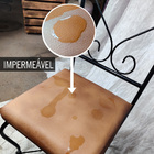 Cadeira Estofada Impermeável De Ferro Artesanal