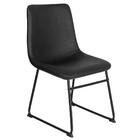 Cadeira Estofada Industrial Loft7 Vintage Brusque Preto