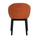 Cadeira Estofada Jambu Cabecasa Madeiraoriginals Terracota/éb