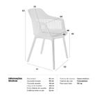 Cadeira Estofada Jantar Cozinha Marcela