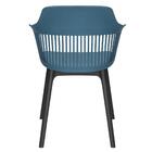 Cadeira Estofada Jantar Cozinha Marcela - Azul Petróleo