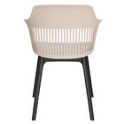 Cadeira Estofada Jantar Cozinha Marcela - Nude