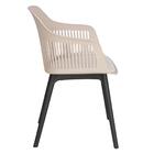 Cadeira Estofada Jantar Cozinha Marcela - Nude