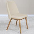 Cadeira Estofada Macrame Pes Madeira Nacc