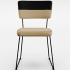 Cadeira Estofada Para Sala De Jantar Allana L02 Faixa Facto P