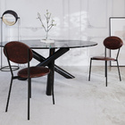 Cadeira Estofada Para Sala De Jantar Azuri Preto C01 Courino