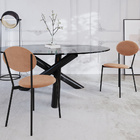 Cadeira Estofada Para Sala De Jantar Azuri Preto C01 Veludo R