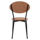 Cadeira Estofada Para Sala De Jantar Azuri Preto C01 Veludo R