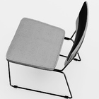 Cadeira Estofada Para Sala De Jantar Base Aço Allana L02 Faix