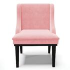 Cadeira Estofada Para Sala De Jantar Base Fixa De Madeira Pre