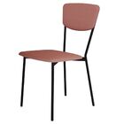 Cadeira Estofada Para Sala De Jantar Village Preto C01 Linho