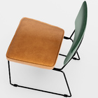 Cadeira Estofada Sala De Jantar Allana L02 Faixa Facto Verde