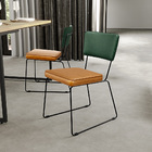 Cadeira Estofada Sala De Jantar Allana L02 Faixa Facto Verde