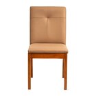 Cadeira Estofada Tiê Maxx Cabecasa Madeiraoriginals Amêndoa/m