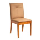 Cadeira Estofada Tiê Maxx Cabecasa Madeiraoriginals Amêndoa/m