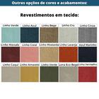 Cadeira Estofada Yanka  Azul Jeans